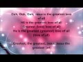 Deitrick Haddon The Greatest Lyrics mp3