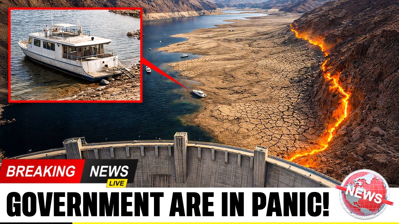 Footage From Hoover Dam Revealed The 140 Foot Decline Nobody Can Stop