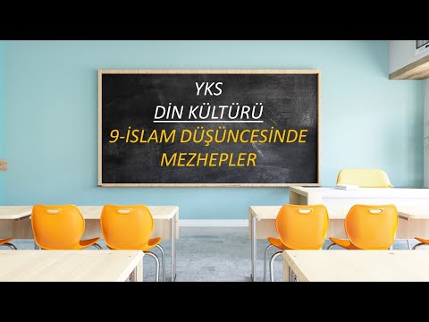 YKS 2024 (TYT-AYT-MSÜ) DİN KÜLTÜRÜ 9- İSLAM DÜŞÜNCESİNDE MEZHEPLER KONU ANLATIMI VE SORU ANALİZİ