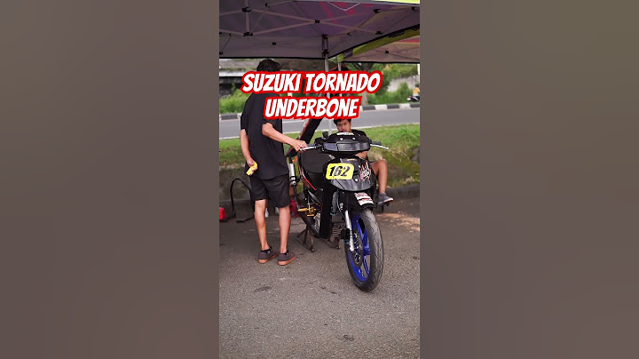 Suzuki Tornado Underbone 116cc #underbone #spotv #balapmotor #racing #suzukitornadogx