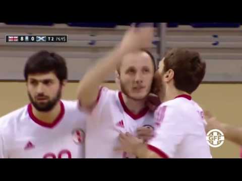 ფუტსალი, საქართველო 11-0 შოტლანდია, Georgia 11-0 Scotland, Futsal(all goal) (HD)