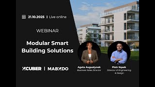 Modular Smart Building Solutions - webinar UCUBER