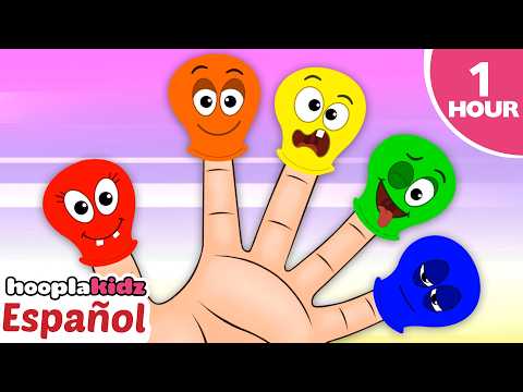 La familia de los globos 🎈| Canción infantil sobre la familia de los globos | HooplaKidz en Español