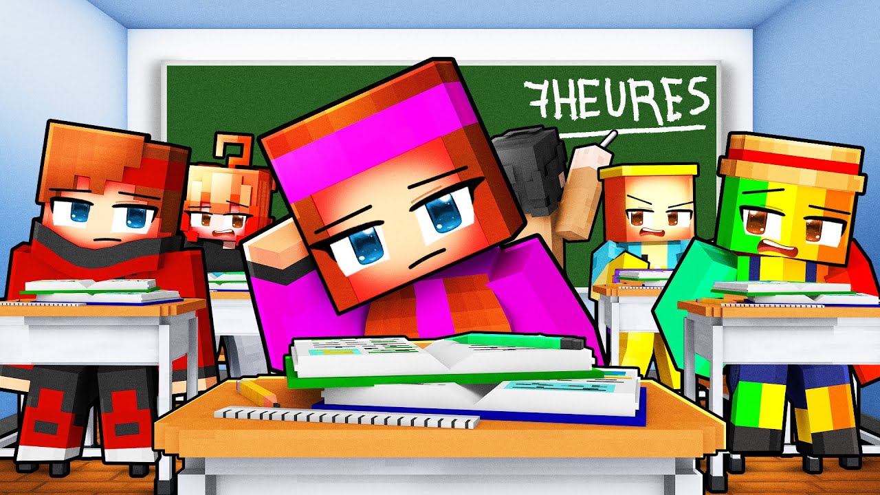Coincée en RETENUE sur Minecraft !