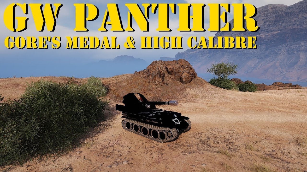 world of tanks news GW Panther - Gore's Medal & High Calibre