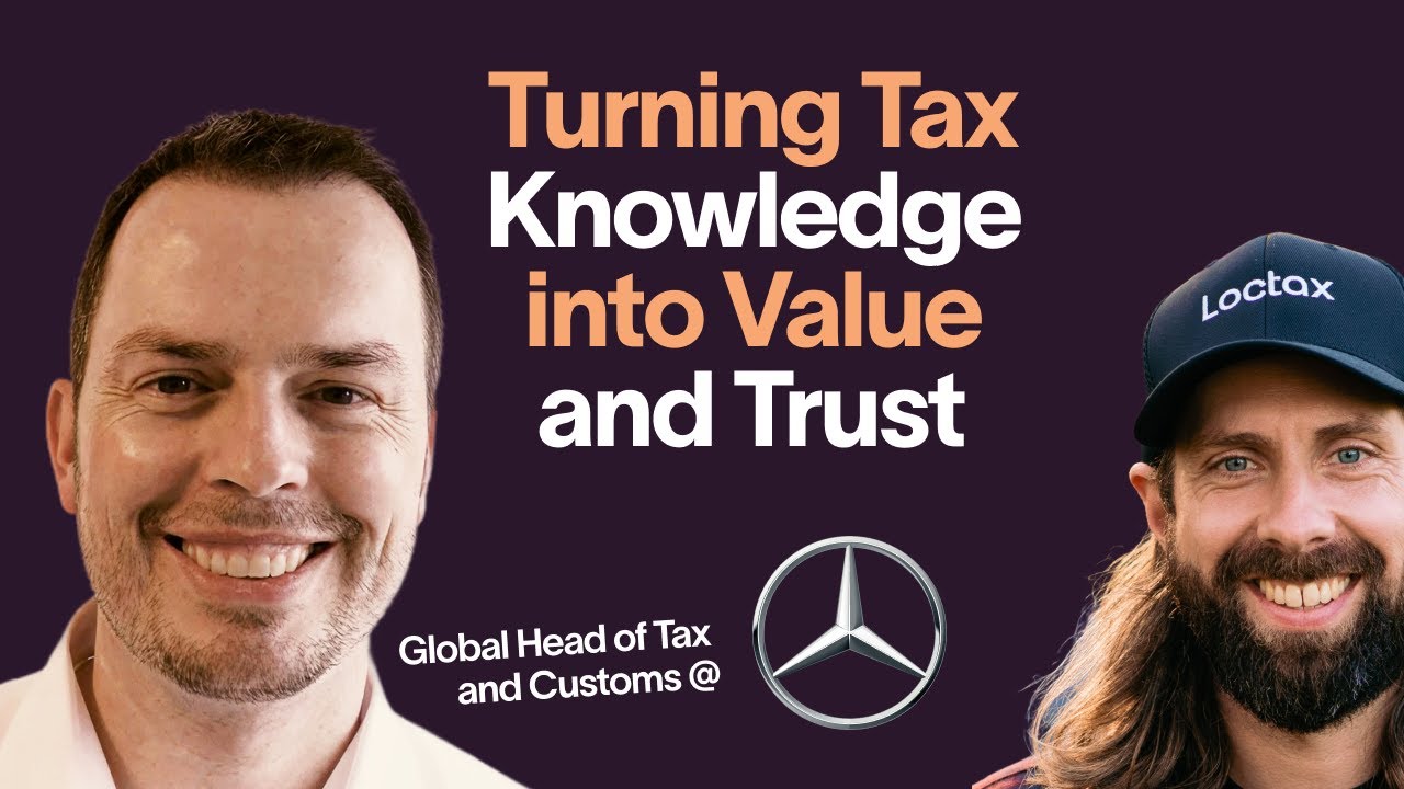 Turning Tax Knowledge into Value and Trust | Mercedes-Benz Head of Tax and Customs Turning Tax Knowledge into Value and Trust | Mercedes-Benz Head of Tax and Customs