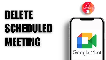 How to Delete Scheduled Meet on Google Meet