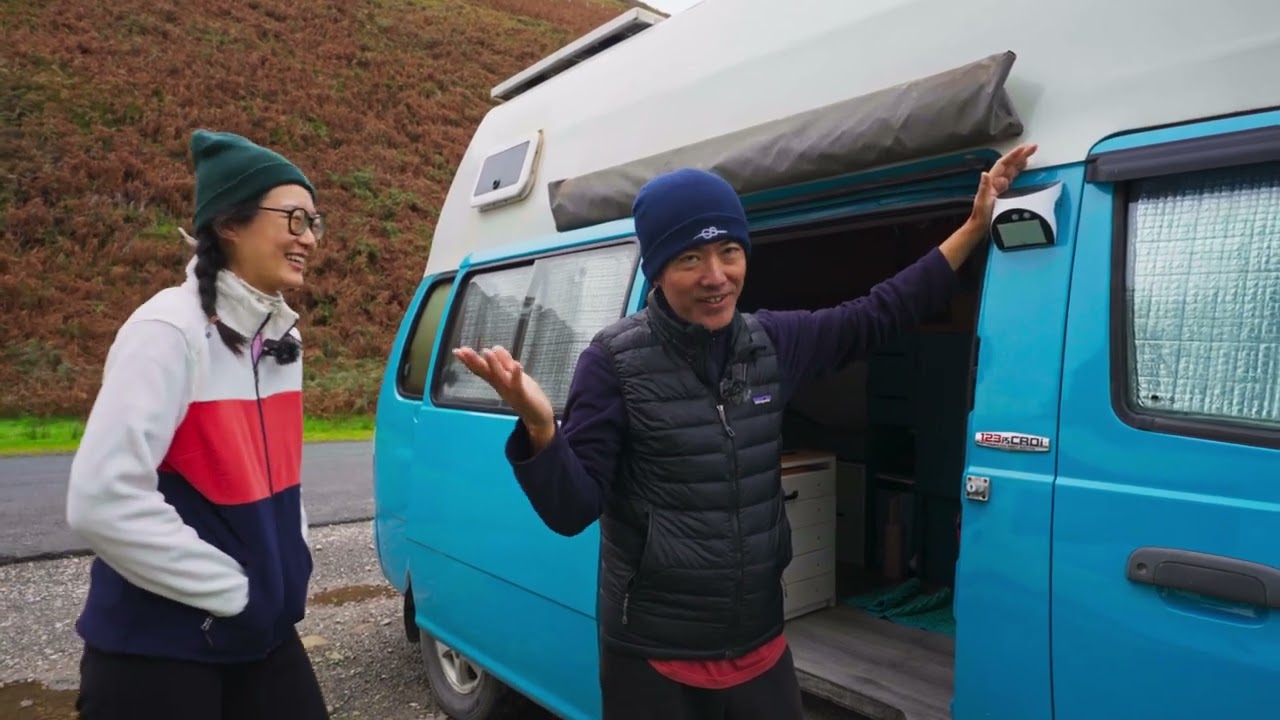 Korean couple who drove THROUGH Russia to travel the world // Camping Car Joa Van Tour