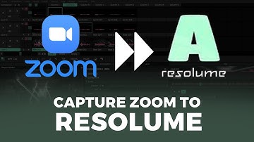 Capture Zoom in Resolume using NDI (Black Screen Fix) | Resolume Arena Tutorial