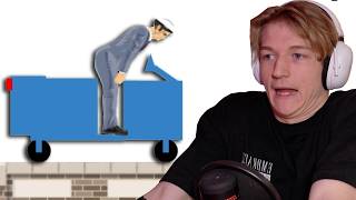 DRIVING round in the new WHIP!! | Happy Wheels screenshot 1