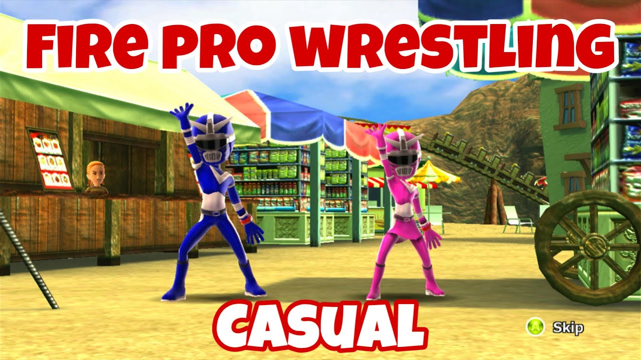 Fighting The Power Rangers - Fire Pro Wrestling - Campaign: Casual ...