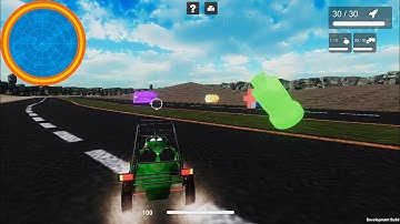 Multiplayer Car Shooting Game for Unity - (2021)
