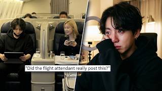 Flight Attendant Exposes Jungkook U0026 Winter On Plane To Tokyo Bts Member Cries Legal Action Taken