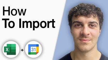 How to Import Excel Into Google Calendar [2025 Full Guide]
