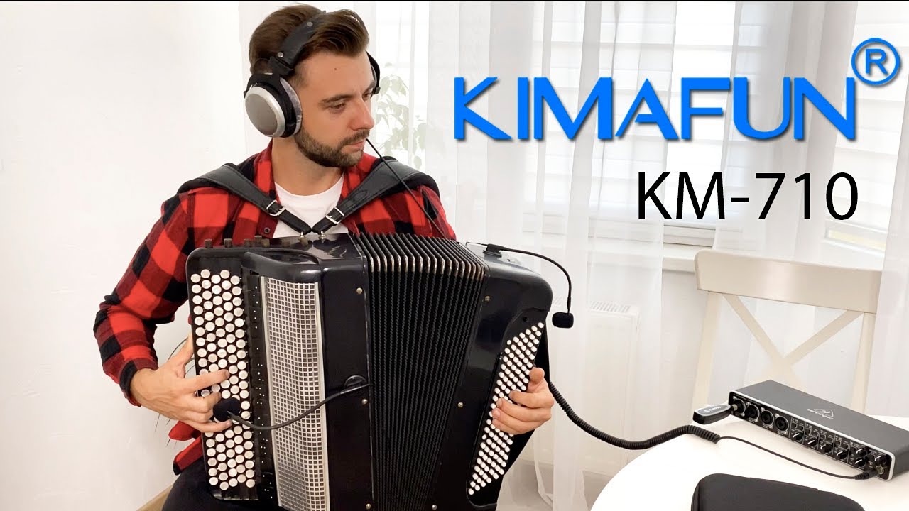 Accordion Microphone | KIMAFUN KM-710 - YouTube