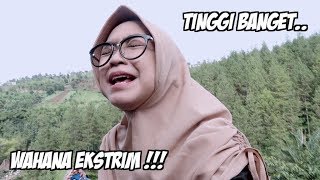 LIBURAN PERTAMA DI 2019 - NAIK WAHANA EKSTRIM DI BANDUNG. JANTUNG MAU COPOTTT...
