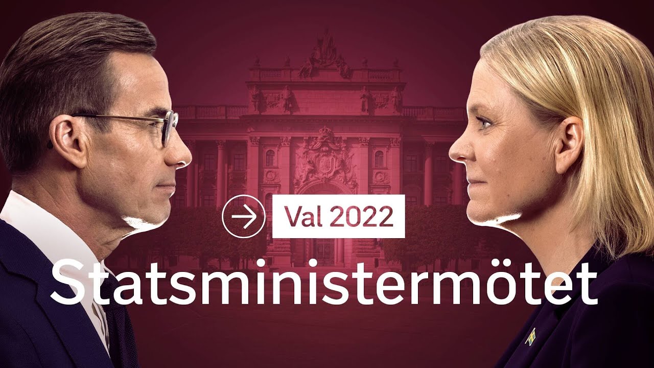 Val 2022: Statsministermötet (SVT 2022.09.07)