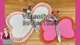 Valentines Butterflies | DIY Cheap Crafts