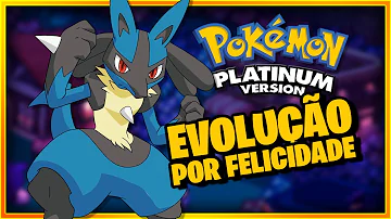 Como aumentar a felicidade de um Pokémon?