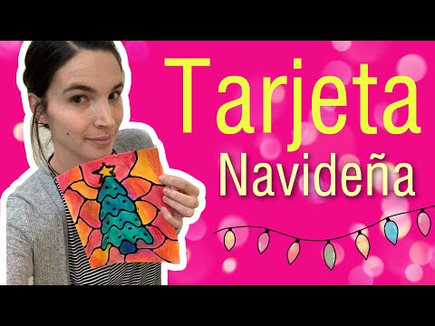 Tarjeta navideña DIY