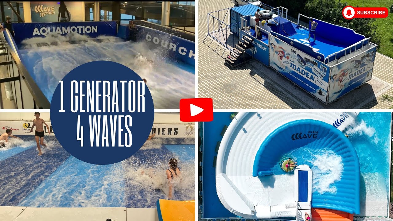 One Generator, 4 Waves, MADEA CONCEPT's Aquatic Innovations - YouTube