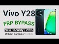 Vivo Y28 FRP Bypass (V2352) | Android 14 | April 2025 Security Patch | No PC Needed!