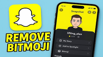 How To Remove Bitmoji on Snapchat (2025)