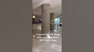 RCF 9004 Subs and NXL-24 MK2’s #9004 #nxl24 #livemusic #rcf