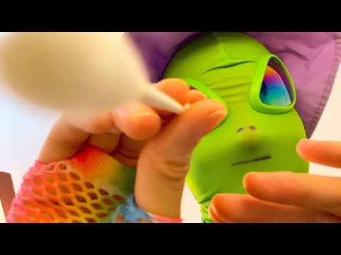 ASMR roleplay 👽 removing something from your eye (lofi, personal attention, no talking)