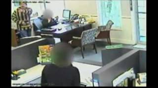 FBI releases bank holdup surveillance video