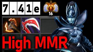 Immortal Rank 16 Phantom Assassin With Battle Fury + Desolator | Dota 2 7.41e
