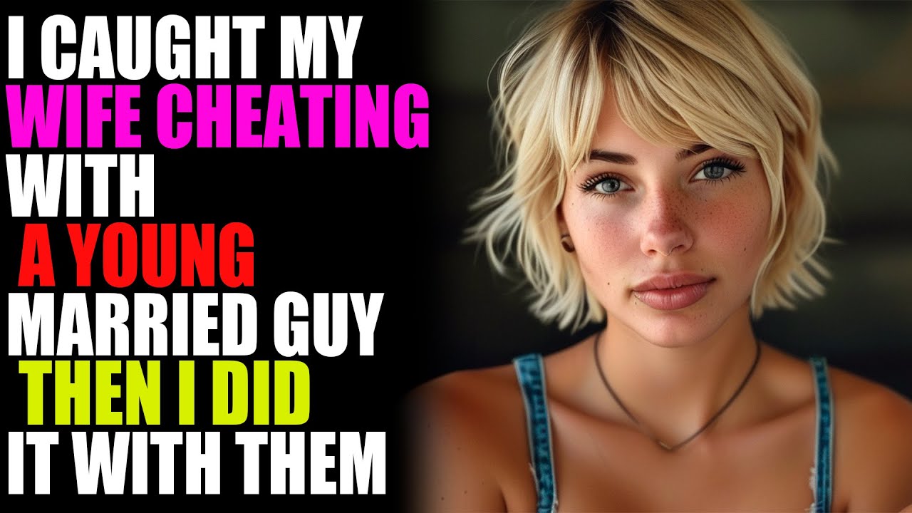 I caught my wife cheating with a young Married Guy, THEN I DID IT WITH ...