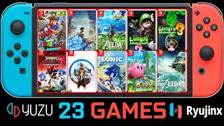 Nintendo Switch (EMU) 23 Games | On AMD RX 570 + i7 4790 + 16GB RAM | Test 2026