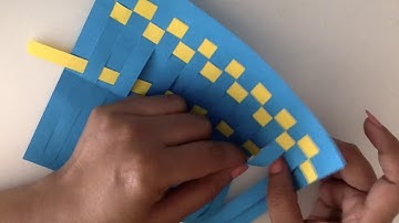 How to make Origami Mat/ How to make paper mat