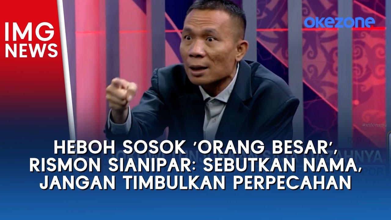 Heboh Sosok 'Orang Besar', Rismon Sianipar: Sebutkan Nama, Jangan Timbulkan Perpecahan