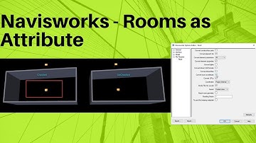 Navisworks | Convert Room as Attribute | Export Settings