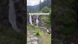Nature's Hidden Treasure 🌄 Kothi Kohar Waterfall, Barot Valley #shorts