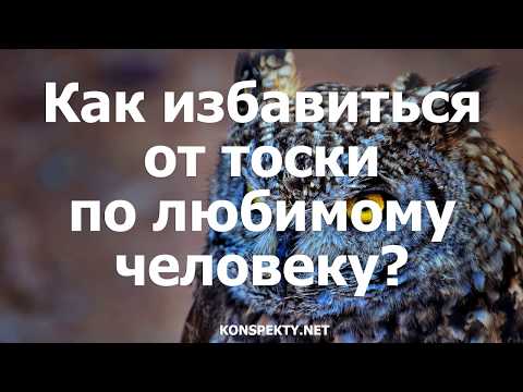 Как избавиться от тоски по любимому человеку?