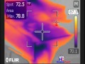 Infrared Thermography Video of AC Duct Leak