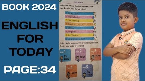Class Two English.Unit 3 Lesson 2 ( New Book 2024) Instructions.