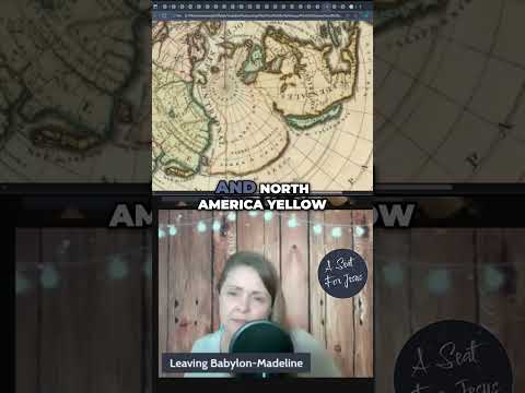 Discovering the Land of Jesus on a Map #shorts