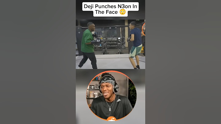 Deji Punches N3on 😳