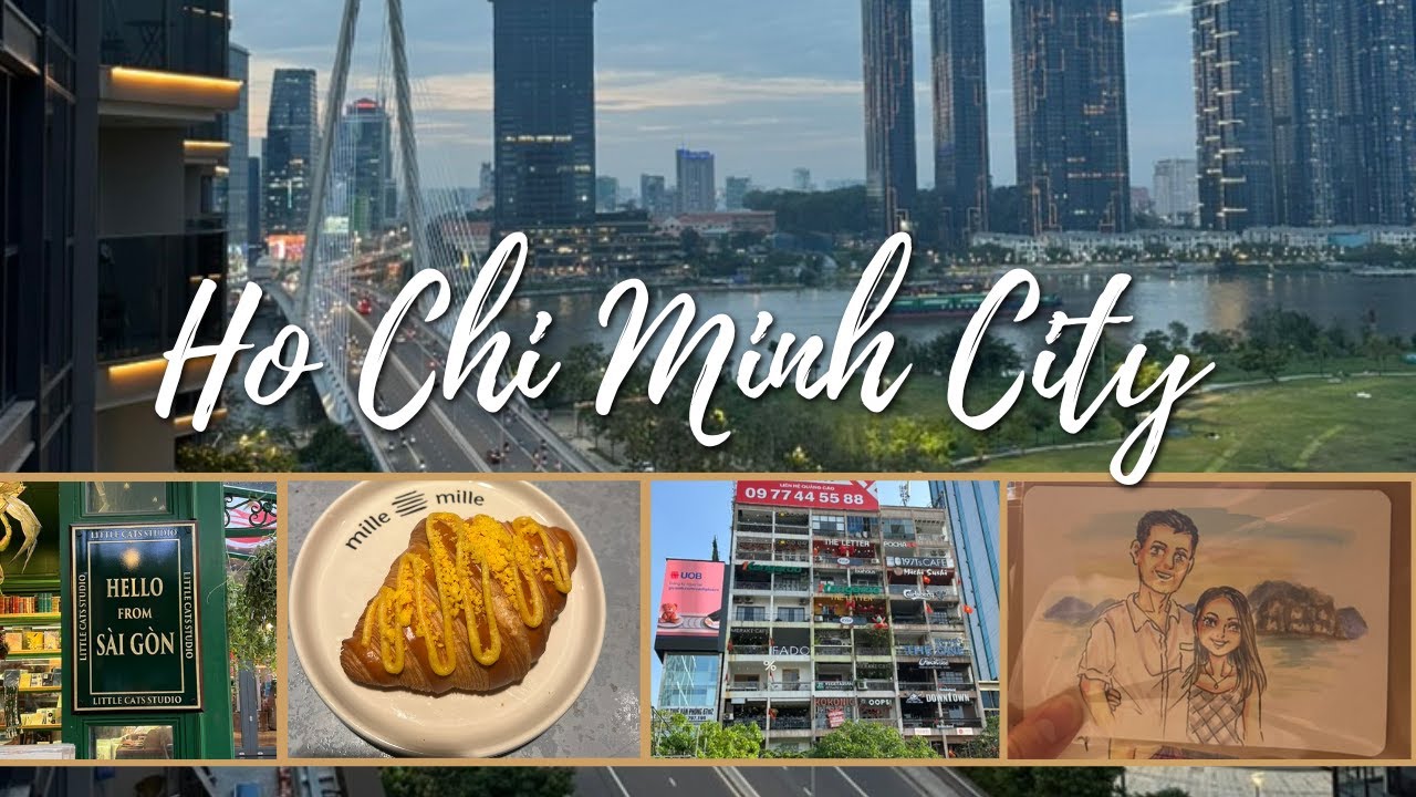 Ho Chi Minh City, Vietnam - Notre Dame, Coffee Apartments, and big city nightlife!