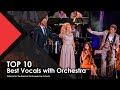 Top 10  best vocals with orchestra  the maestro  the european pop orchestra