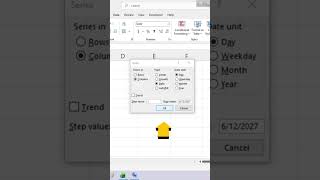 Excel Auto Date Series | Date Fill Shortcut Bangla #excel #exceltips #exceltrick#office