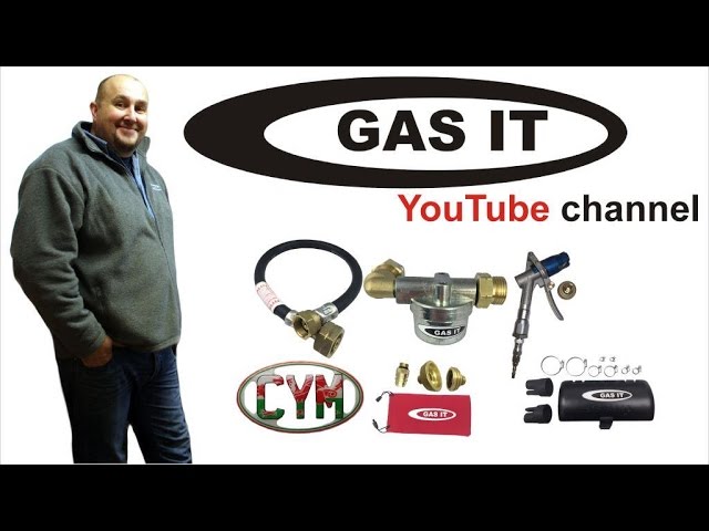 GAS IT Twin Gas Bottle Auto changeover system. 