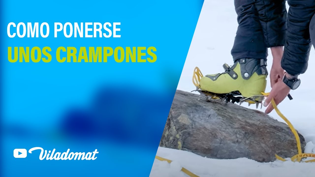 ▷ Cómo elegir unos crampones apropiados a tu actividad.