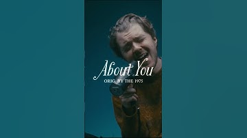 Thumbnail of About You by @the1975 but it’s sung by a Swedish guy sitting on a self-playing piano 🤷‍♂️