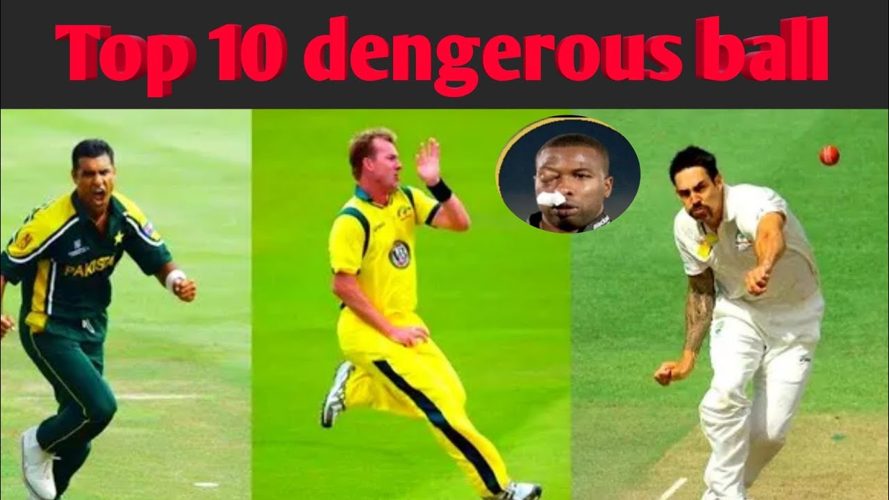 Top 10 Dangerous Bowlers in world cricket history "All Time" (ST sports ...