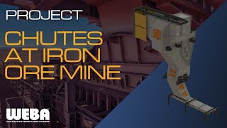 Weba Chute Systems Supplies Custom Transfer Chute to Iron Ore Mine in Postmasburg, South Africa